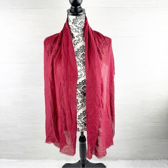 Maxmara Weekend Fringe Modal Wide Scarf